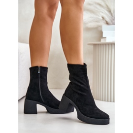Step in style Bottes Modèle S.Barski HY42-739 Noir - Entrez avec style le noir 1