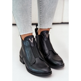 Step in style Bottes Modèle S.Barski HY42-119 Noir - Entrez avec style le noir 2