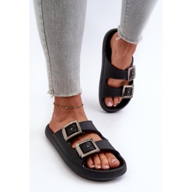 Step in style Sandale Tongs Modèle Zaxy LL285088 Noir - Entrez avec style le noir 2