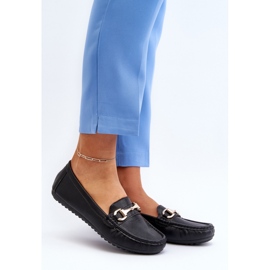 Mocassins pour femmes à décoration noire le noir 1