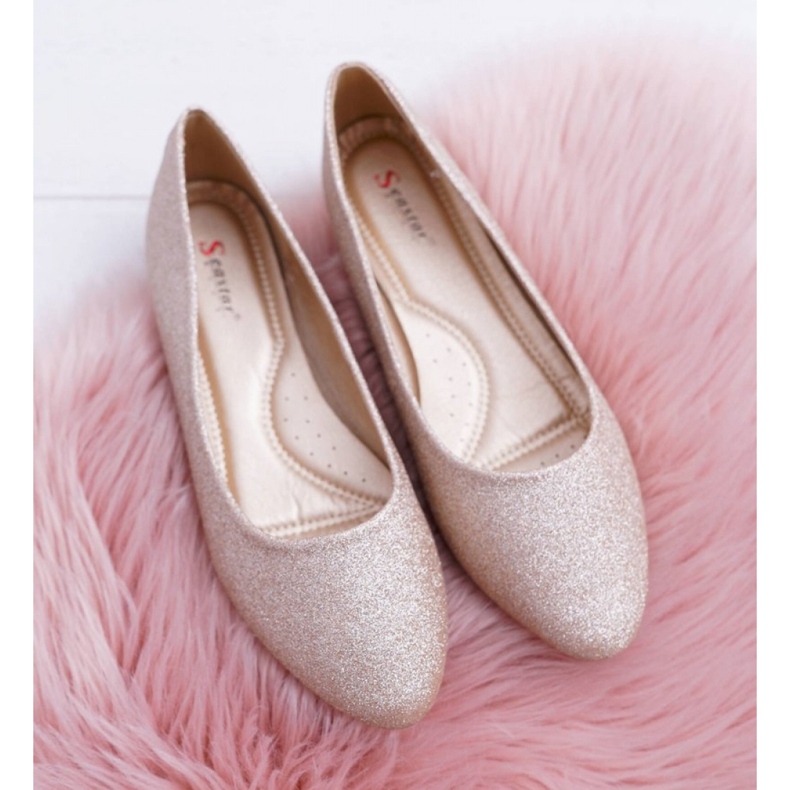 Step in style Ballerines Modèle Tiffy CC200P Or - Entrez avec style jaune 2