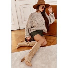 Step in style Bottes Modèle Truly Love MVP300 Beige Foncé - Entrez avec style 4