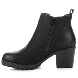 Super Me Bottes noires classiques le noir 4