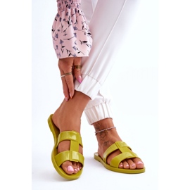 Chaussons végétaliens pour femmes ZAXY vert 1 Chaussons végétaliens pour femmes ZAXY vert 1