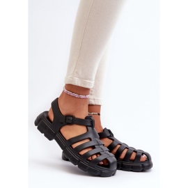 Sandales d'eau en mousse pour femmes Noir le noir 1