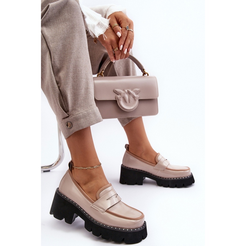 Step in style Mocassins Modèle Da MR870-32 Beige - Entrez avec style 1