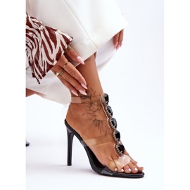 Step in style Modèle Da MR-16 Sandales noires - Entrez avec style 1