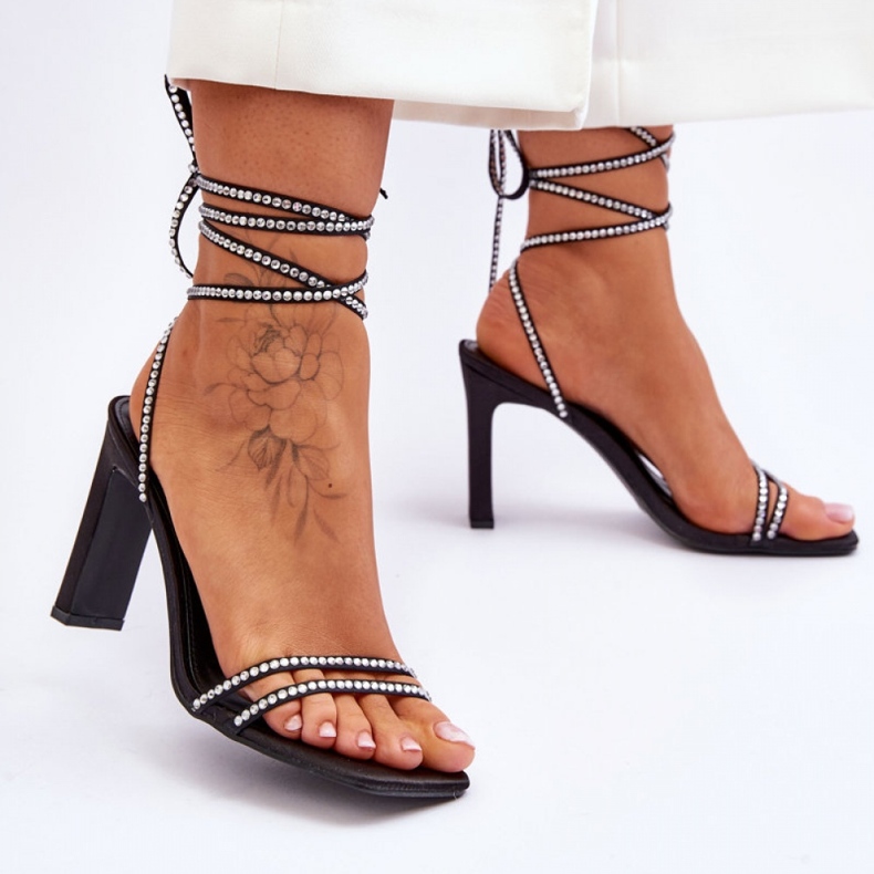 Step in style Sandales Modèle Nessy H8-508 Noir - Entrez avec style le noir 1