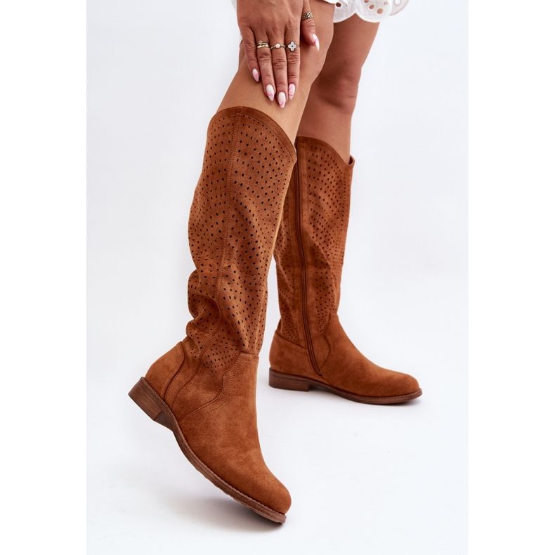 Step in style Modèle S.Barski HY66-150 Boots Camel - Entrez avec style brun 2