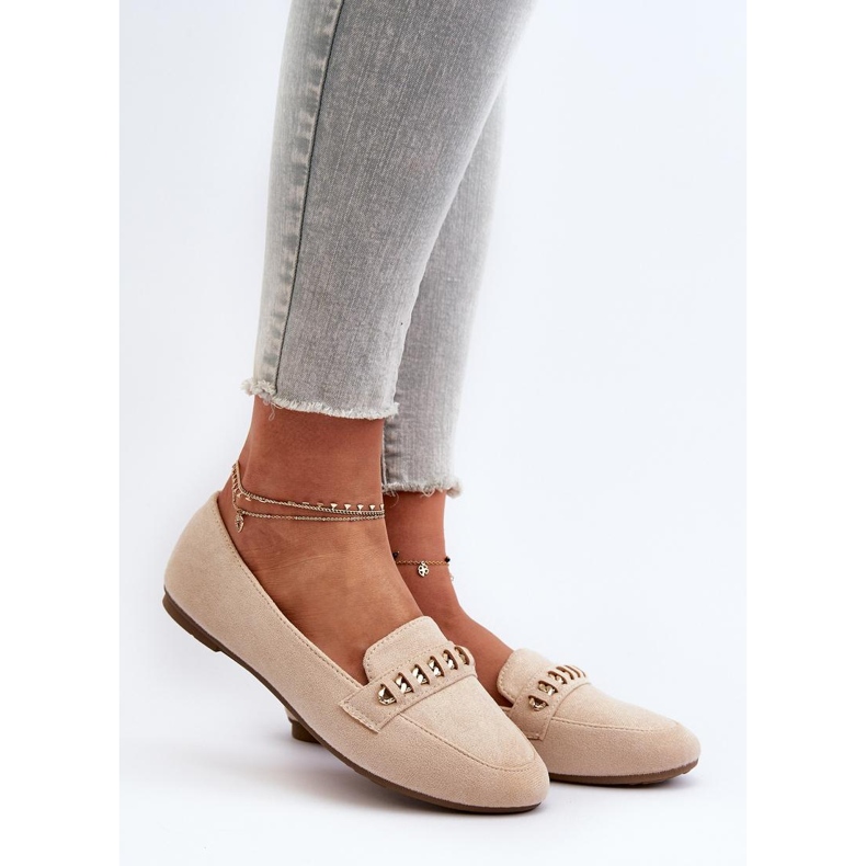 Step in style Mocassins Modèle Aredilla 9988-73 Beige - Entrez avec style 1