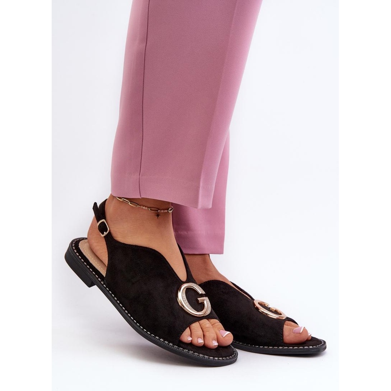 S. BARSKI Sandales élégantes pour femmes de S.Barski noir 1