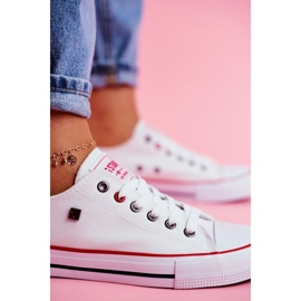 Big Star Baskets Classiques À Lacets Blanc blanche 1