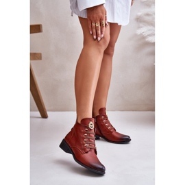 Jezzi Bottes avec décoration marron élégante brun 1
