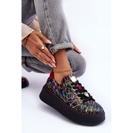 Chaussures de sport modèle Maciejka multicolore noir 2