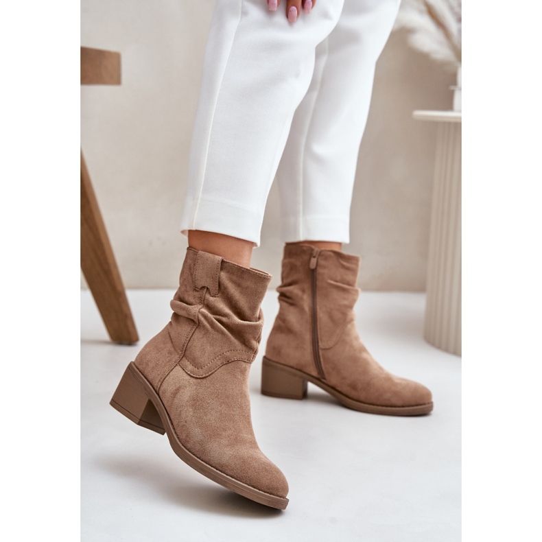 Step in style Bottes Modèle Zinanya 1249 Beige - Entrez avec style 1