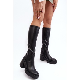 Step in style Modèle Da SN622-10 Bottes noires - Entrez avec style 1
