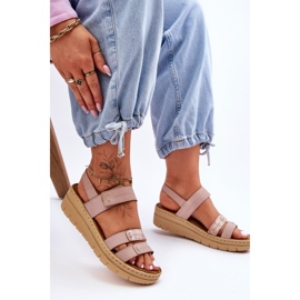 Step in style Sandales Modèle Fresh Look 23-46011 Rose - Entrez avec style 2