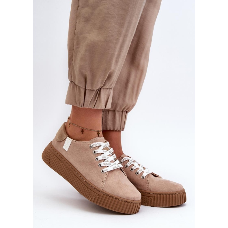 Modèle Memory Foam System Big Star Baskets Beige Foncé 1