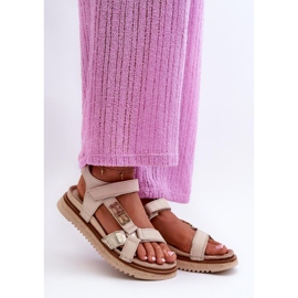Zazoo 50103 Sandales beiges 1