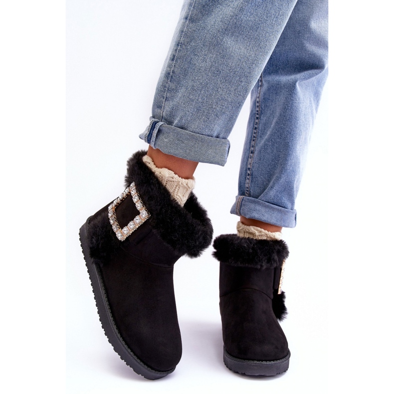 Bottes de neige Modèle VL201P Noir le noir 1