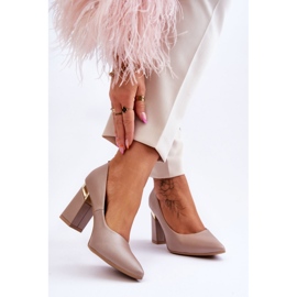 Step in style Escarpins Modèle Lewski 3117 Beige - Entrez avec style 1