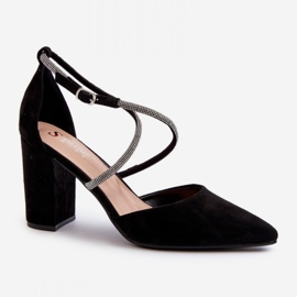 Step in style Escarpins Modèle Lagra QA205P Noir - Entrez avec style le noir 2