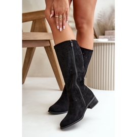 Step in style Bottes Modèle Orchides NS525P Noir - Entrez avec style le noir 2