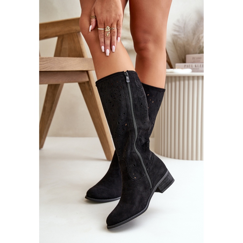 Step in style Bottes Modèle Orchides NS525P Noir - Entrez avec style 2