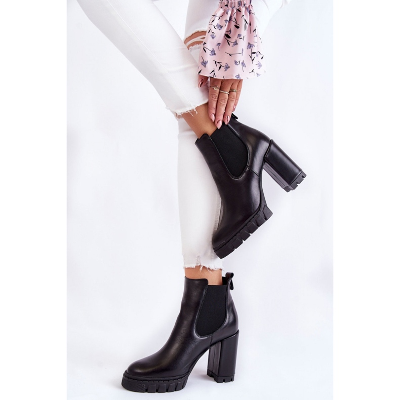 Step in style Bottes Modèle Eldey 2247-S Noir - Entrez avec style le noir 1