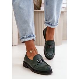 Chaussures modèle Zazoo vert foncé 2
