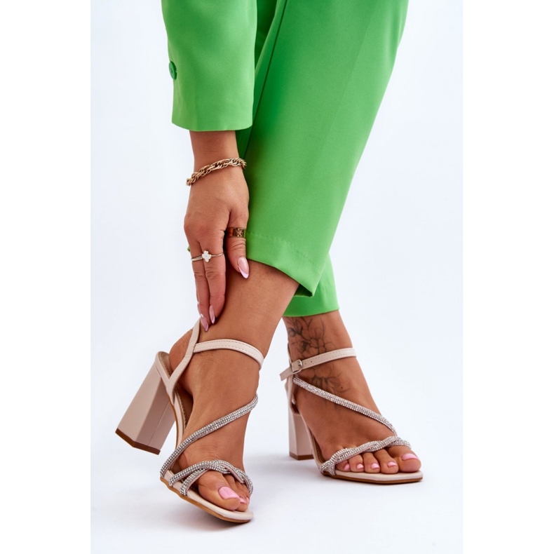 Step in style Sandales Modèle Carlotta H8-292 Beige - Entrez avec style 1