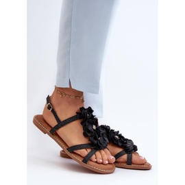Step in style Sandales Modèle Abidina JL85 Noir - Entrez avec style le noir 1