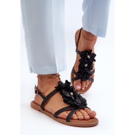 Step in style Sandales Modèle Abidina JL85 Noir - Entrez avec style le noir 2