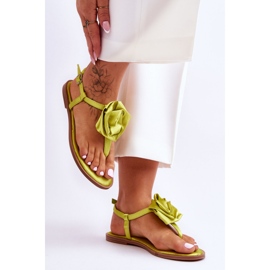 Step in style Sandales tongs Modèle Carisma QQ-137 Lime - Entrez avec style vert 1