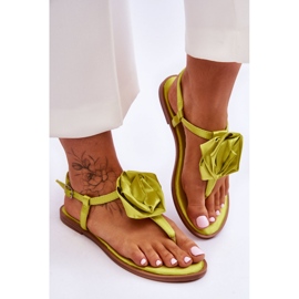 Step in style Sandales tongs Modèle Carisma QQ-137 Lime - Entrez avec style vert 2