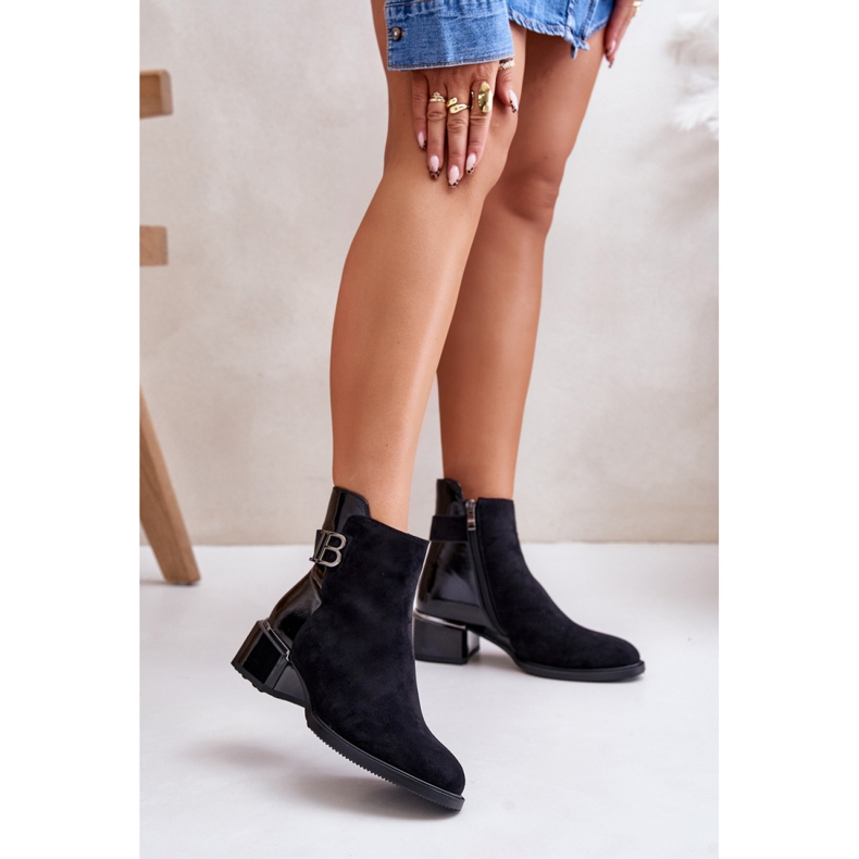 Bottes femme élégantes Noir 1