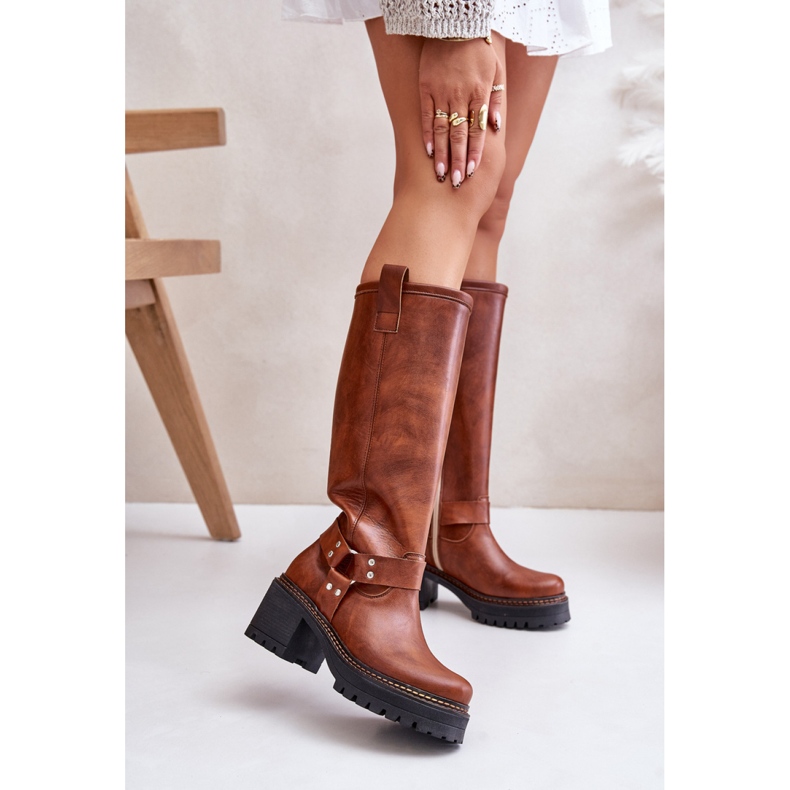 Bottes Modèle Lewski Camel brun 1