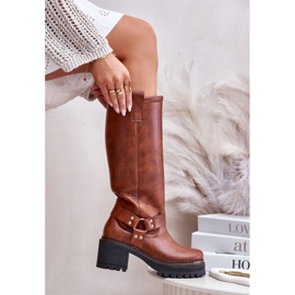 Bottes Modèle Lewski Camel brun 2