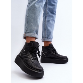 Zazoo Chaussures De Sport Noires 2