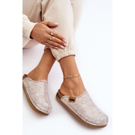Inblu DJ000010 Chaussons Beige Clair 2