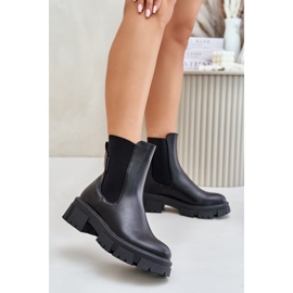 Bottes isolées pour femmes Big Star MM274071 noir le noir 1