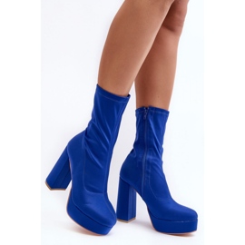 Step in style Bottes Modèle Peculia D88-26 Bleu - Entrez avec style 1