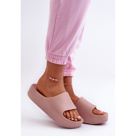 Tongs de sport pour femmes 24SD19-7564 rose 1