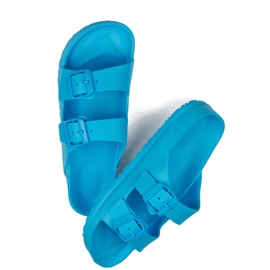 Sandale Tongs Modèle 2022L.BL Bleu 1