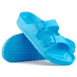 Sandale Tongs Modèle 2022L.BL Bleu 2