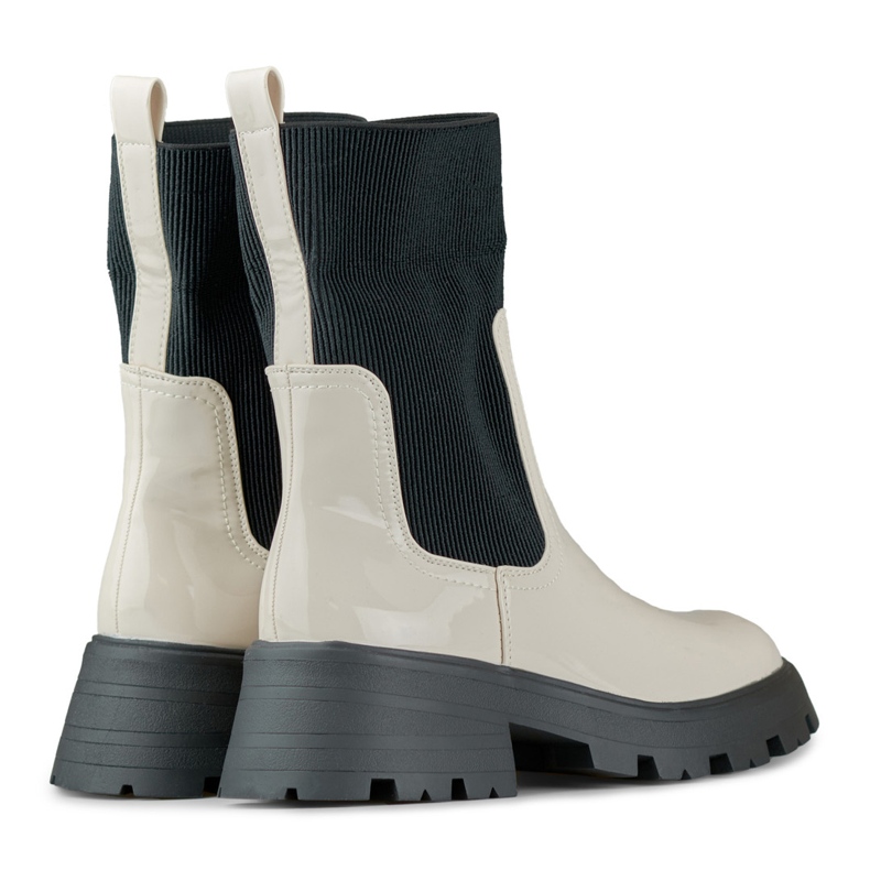 Ouvriers laqués DES925M-BE beige 2