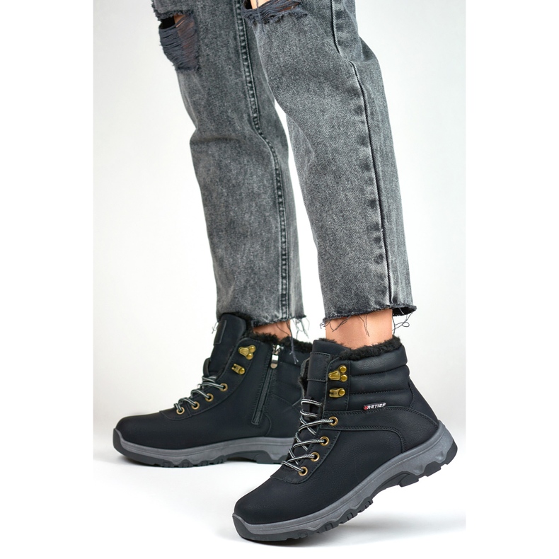 Chaussures de trekking Modèle 1696-1B Noir - PRIMO le noir 1