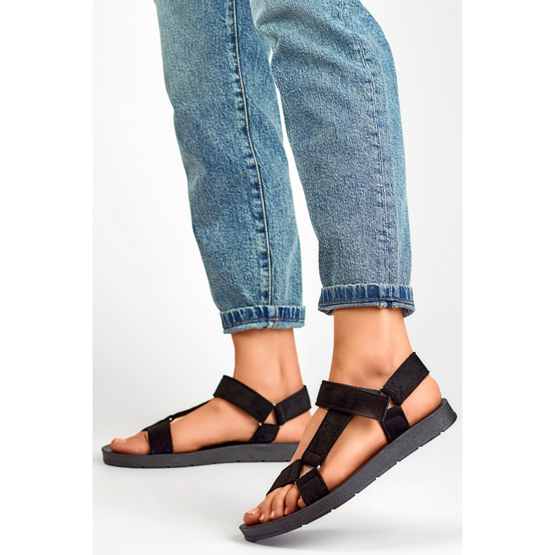 Sandales de sport pour femmes LEI530B noir 1