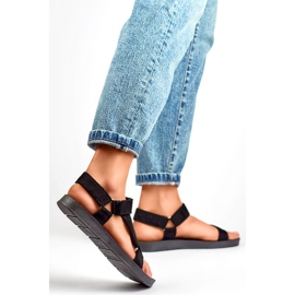 Sandales de sport pour femmes LEI530B le noir 2