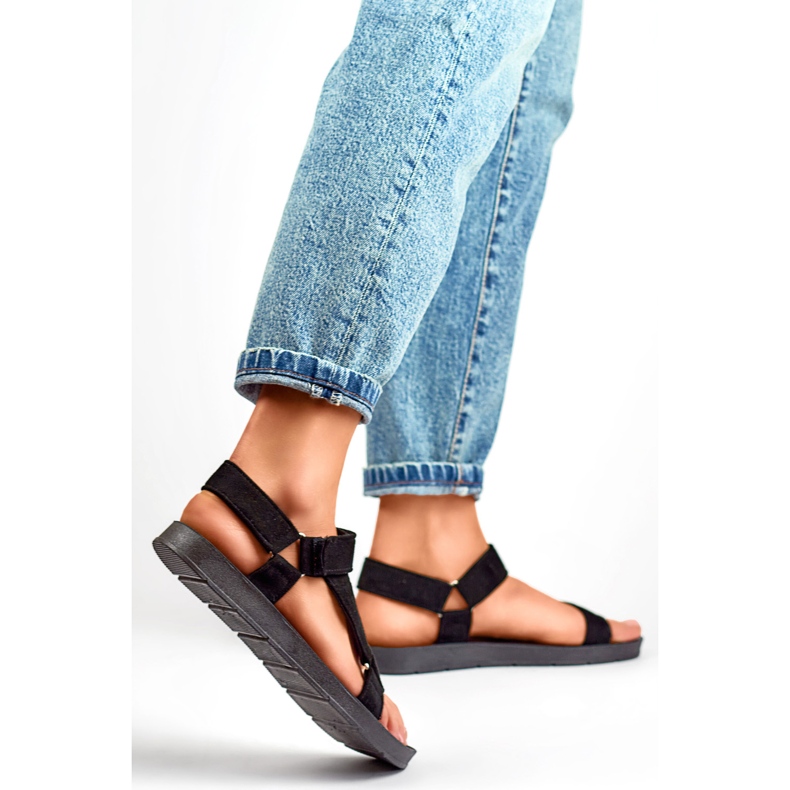 Sandales de sport pour femmes LEI530B noir 2